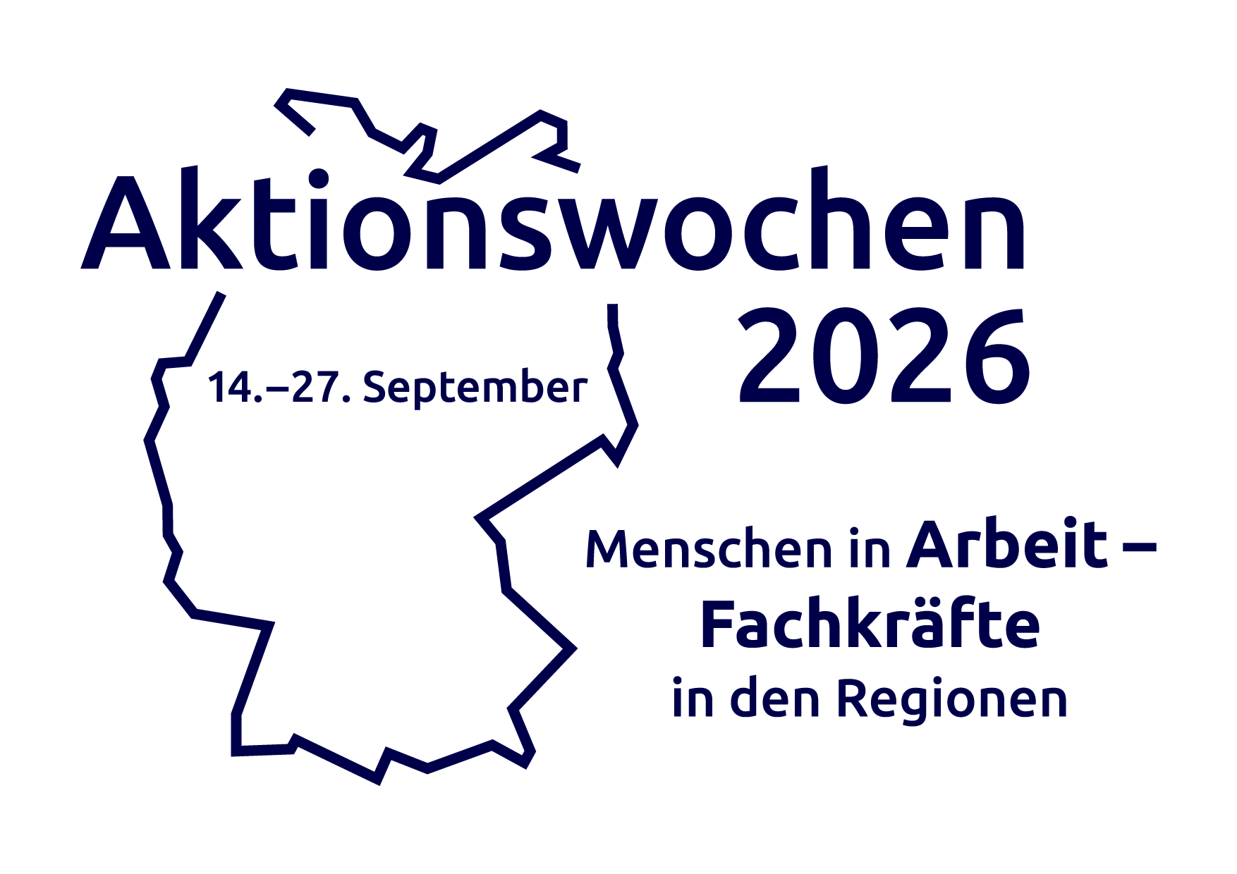 INQA-Aktionswochen 2026, 14. bis 27. September, Menschen in Arbeit, Fachkräfte in den Regionen