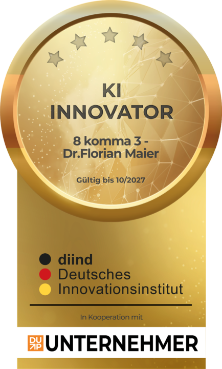 KI-Innovator-Auszeichnung 2026-2027